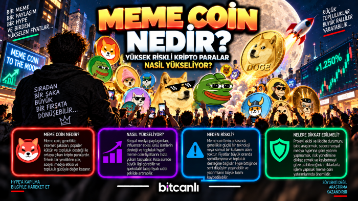 Meme Coin Nedir? Yüksek Riskli Kripto Paralar Nasıl Yükseliyor?